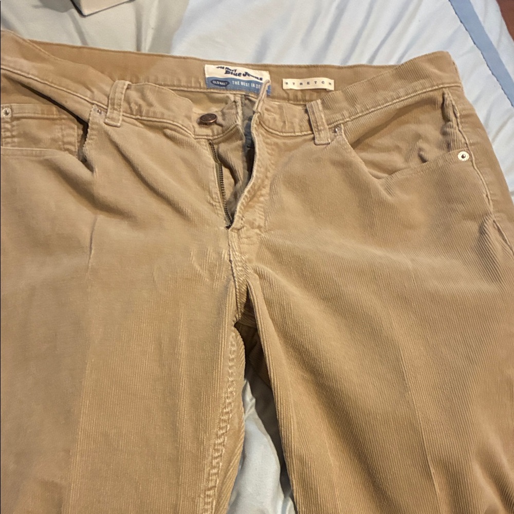 Old Navy Beige Corduroy Jeans